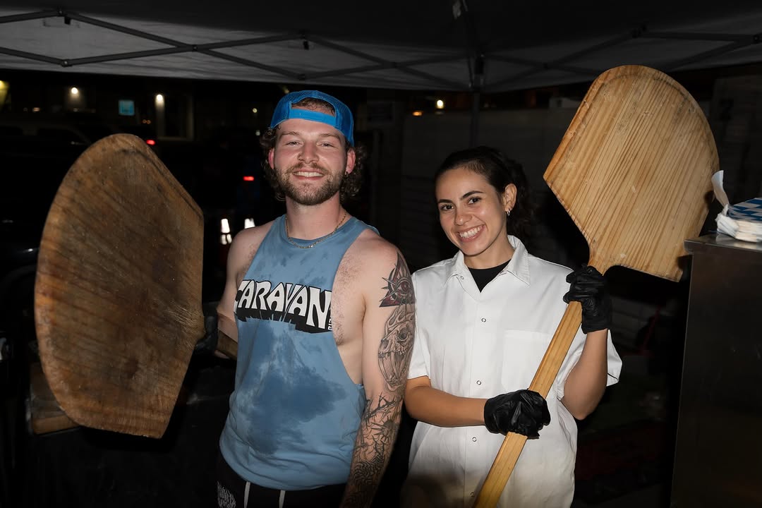 Caravan Pizza: friendly staff representing the brand