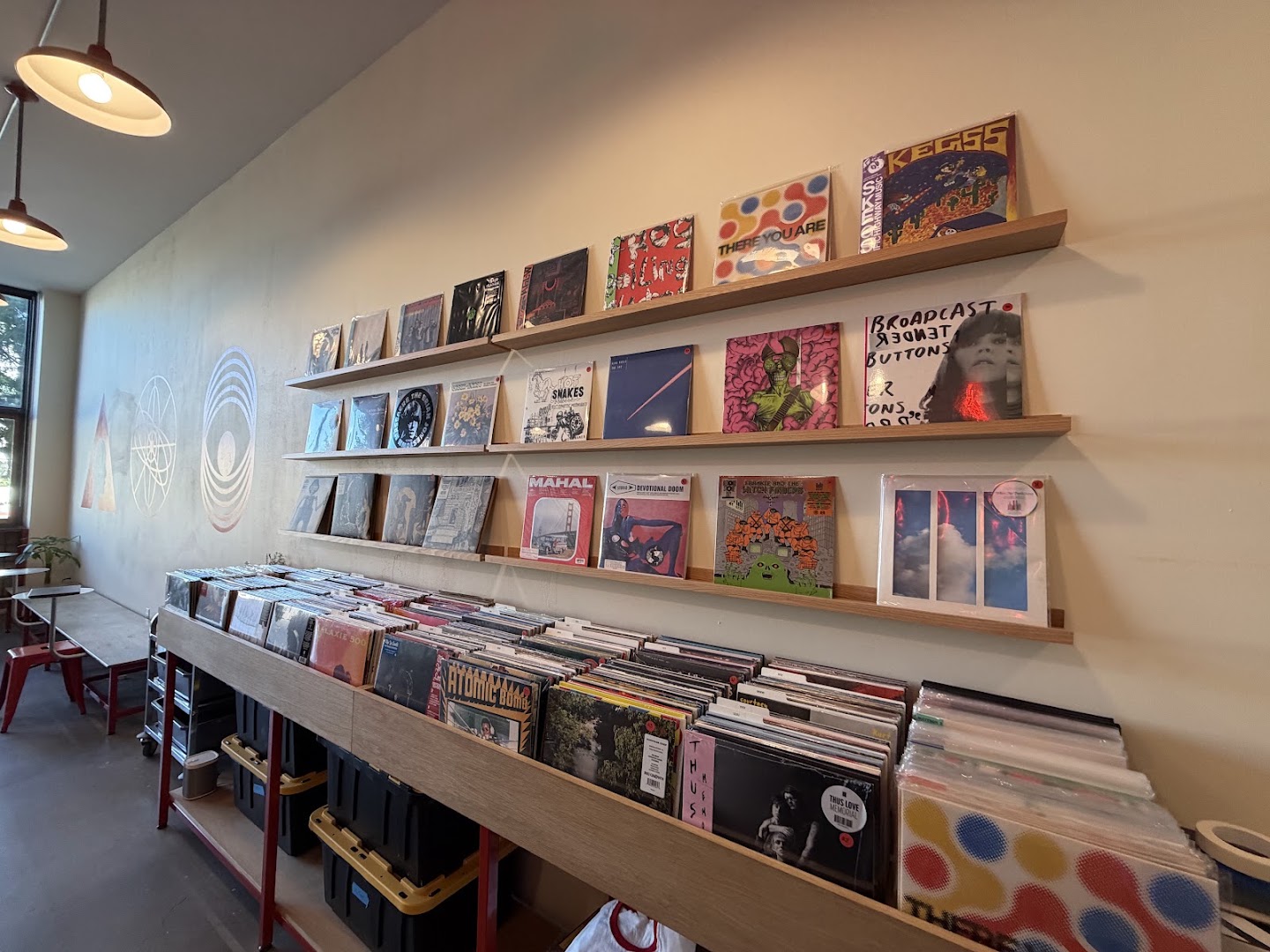 Fuzz Coffee & Records: venue atmosphere and products