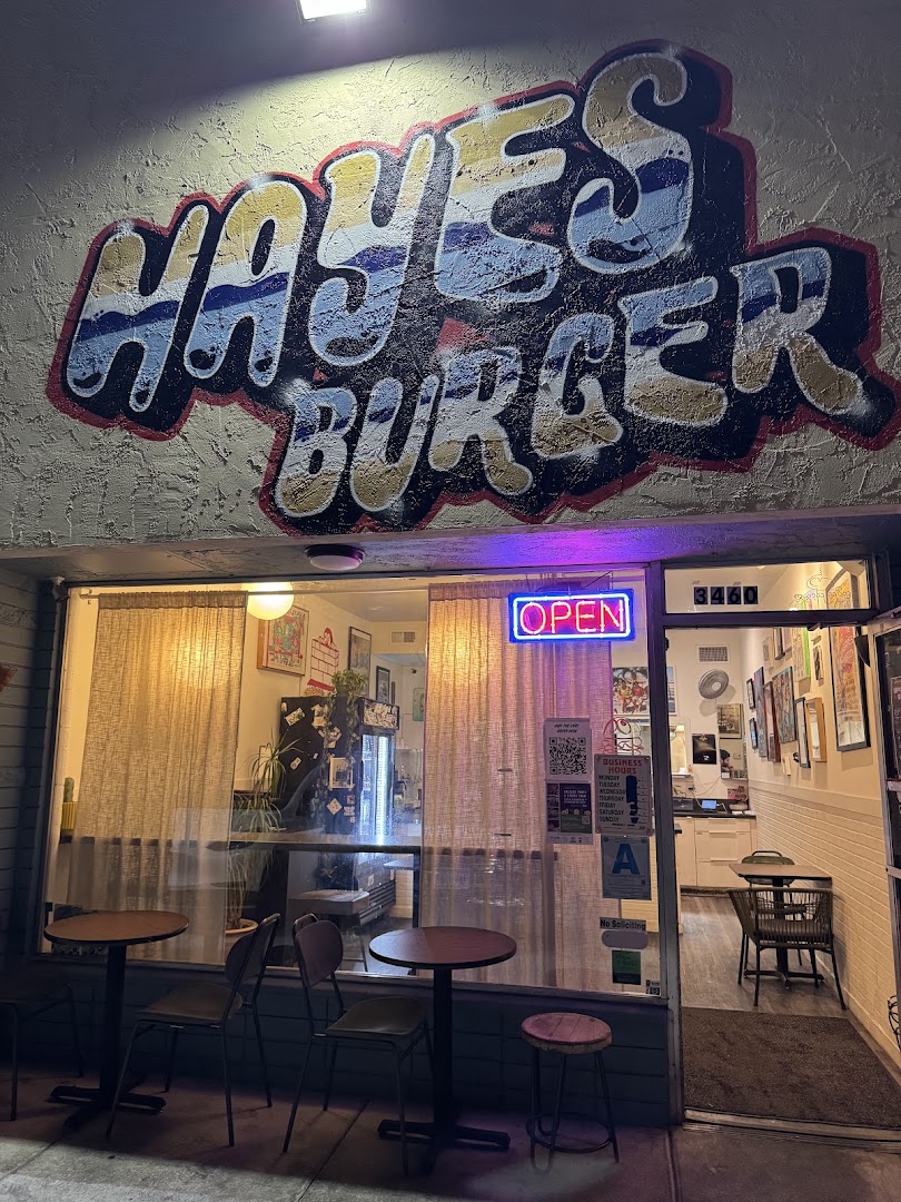 Hayes Burger: clear exterior shot of restaurant