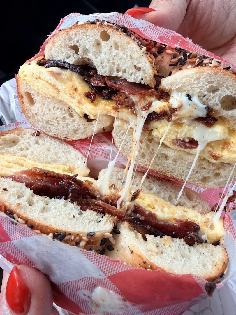 Marigold Bagels: appetizing, high-quality food photo