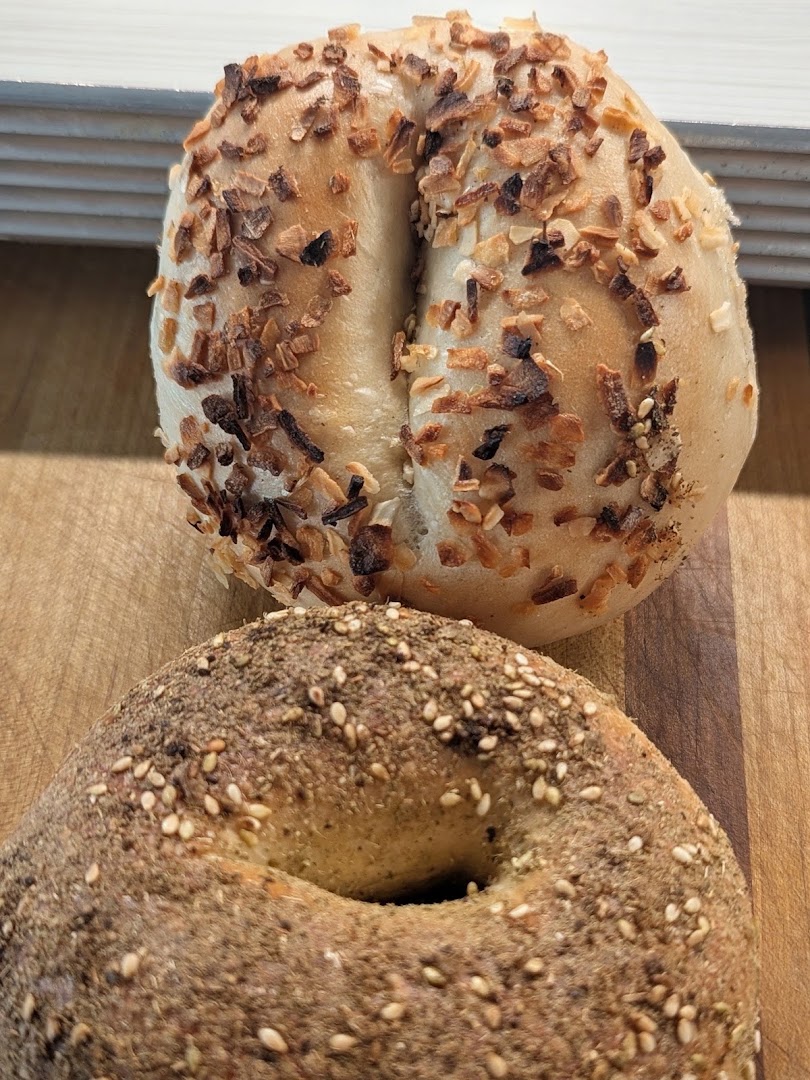 Marigold Bagels: appetizing photo of fresh bagels