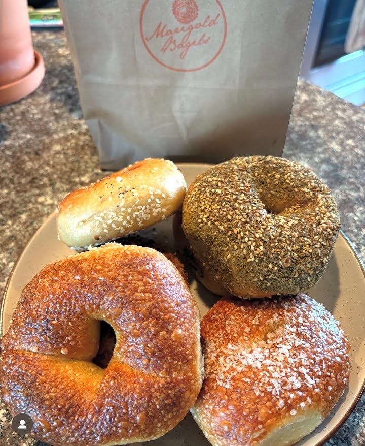 Marigold Bagels: appetizing photo of fresh bagels
