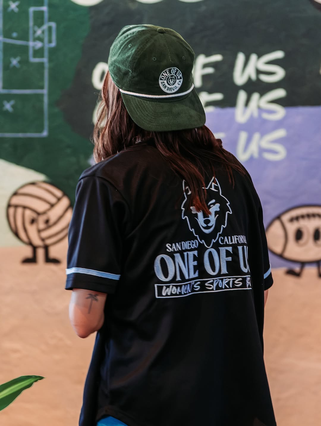 One of Us: venue branding and atmosphere