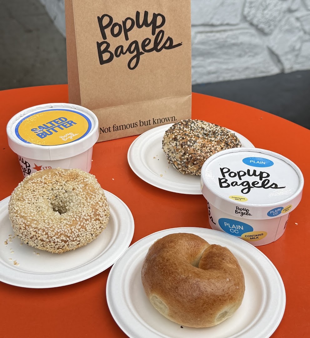PopUp Bagels: appetizing photo of venue products