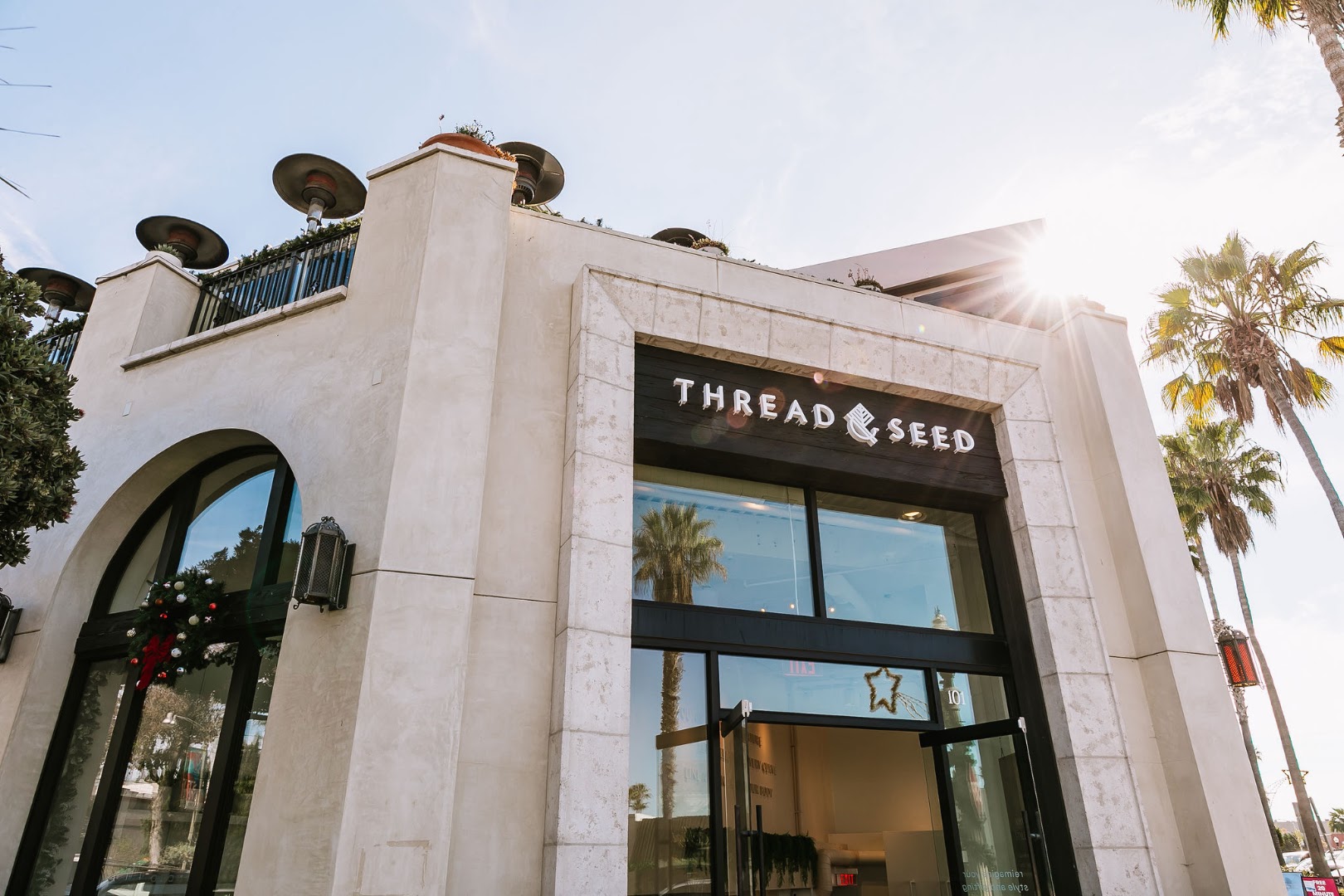 Thread + Seed La Jolla: professional storefront exterior shot