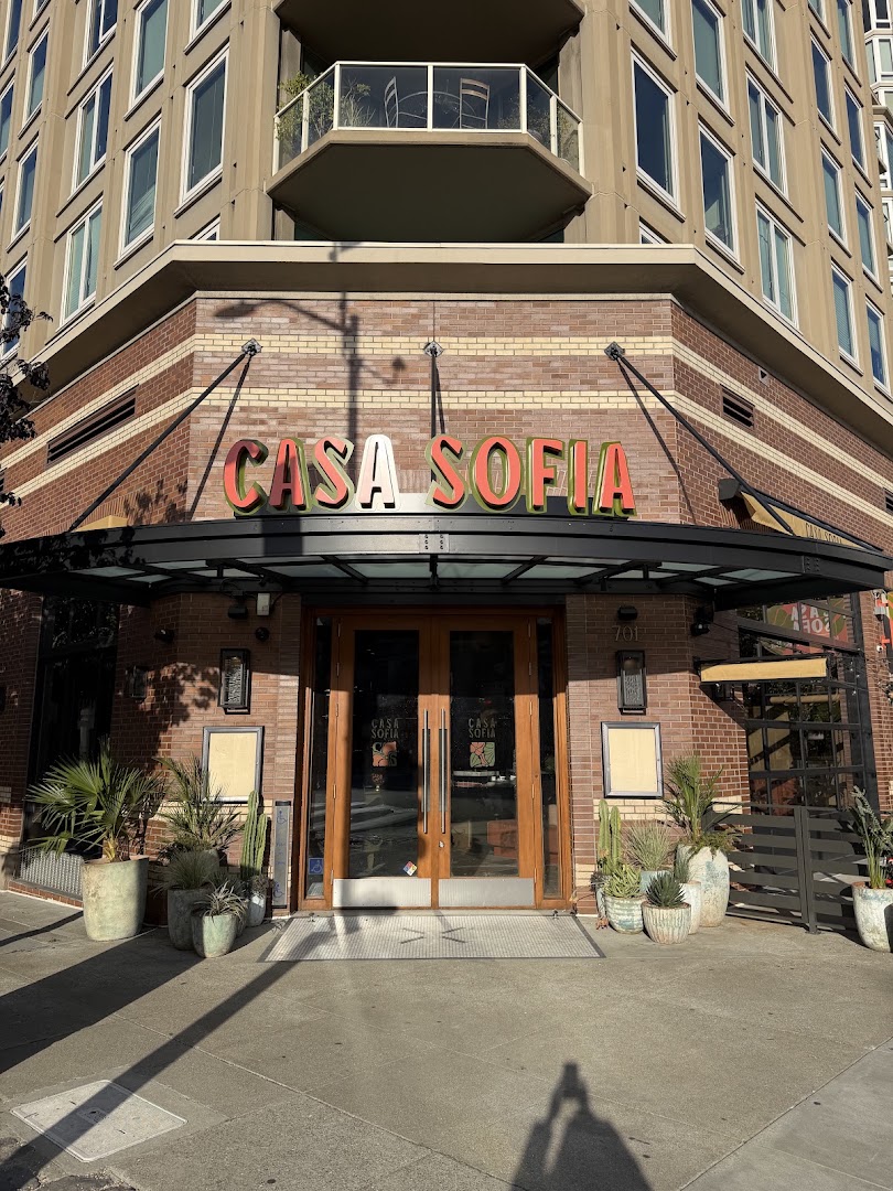 Casa Sofia: clear, professional exterior restaurant shot