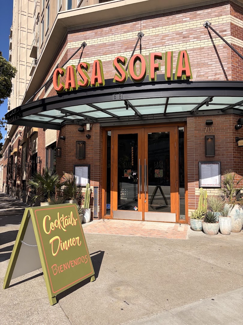 Casa Sofia: clear, professional exterior restaurant shot