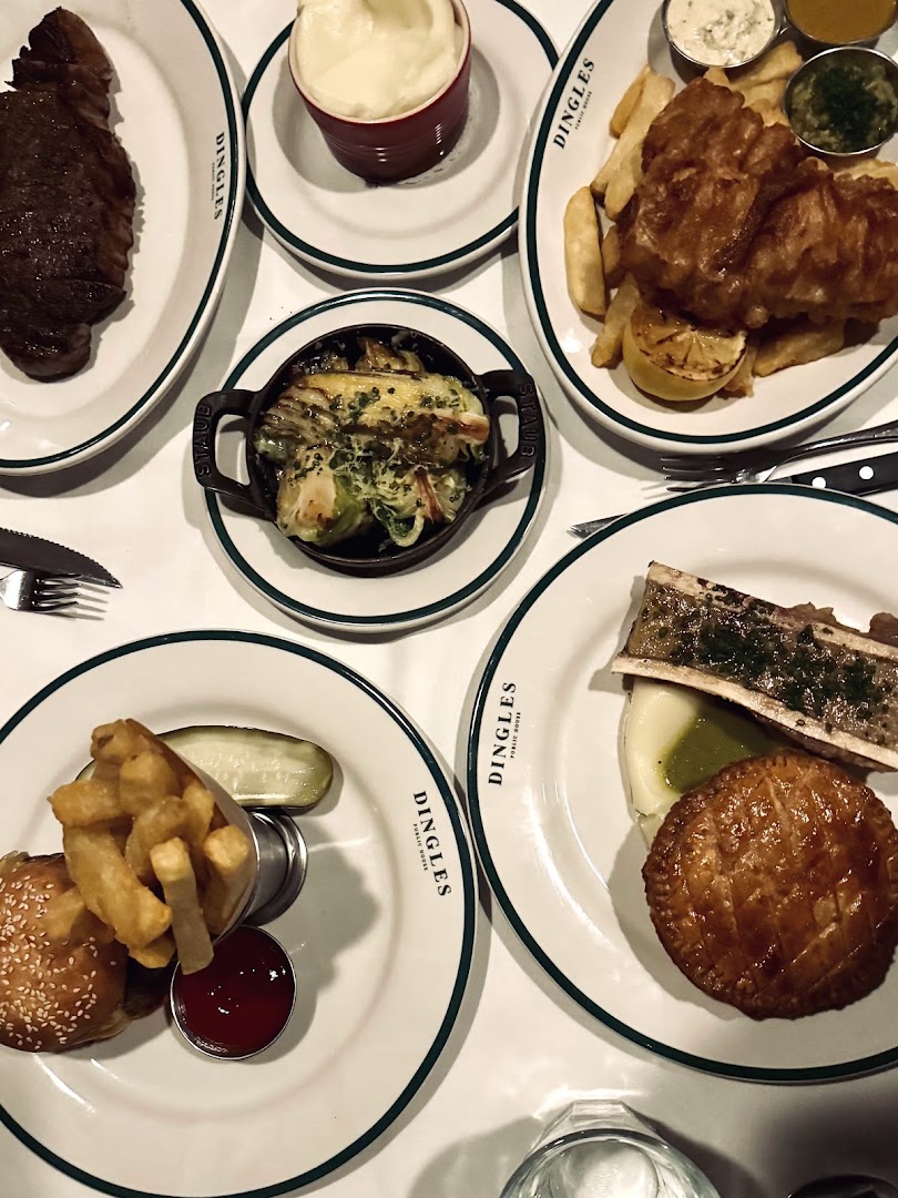 Dingles Public House: appetizing, high-quality food photography