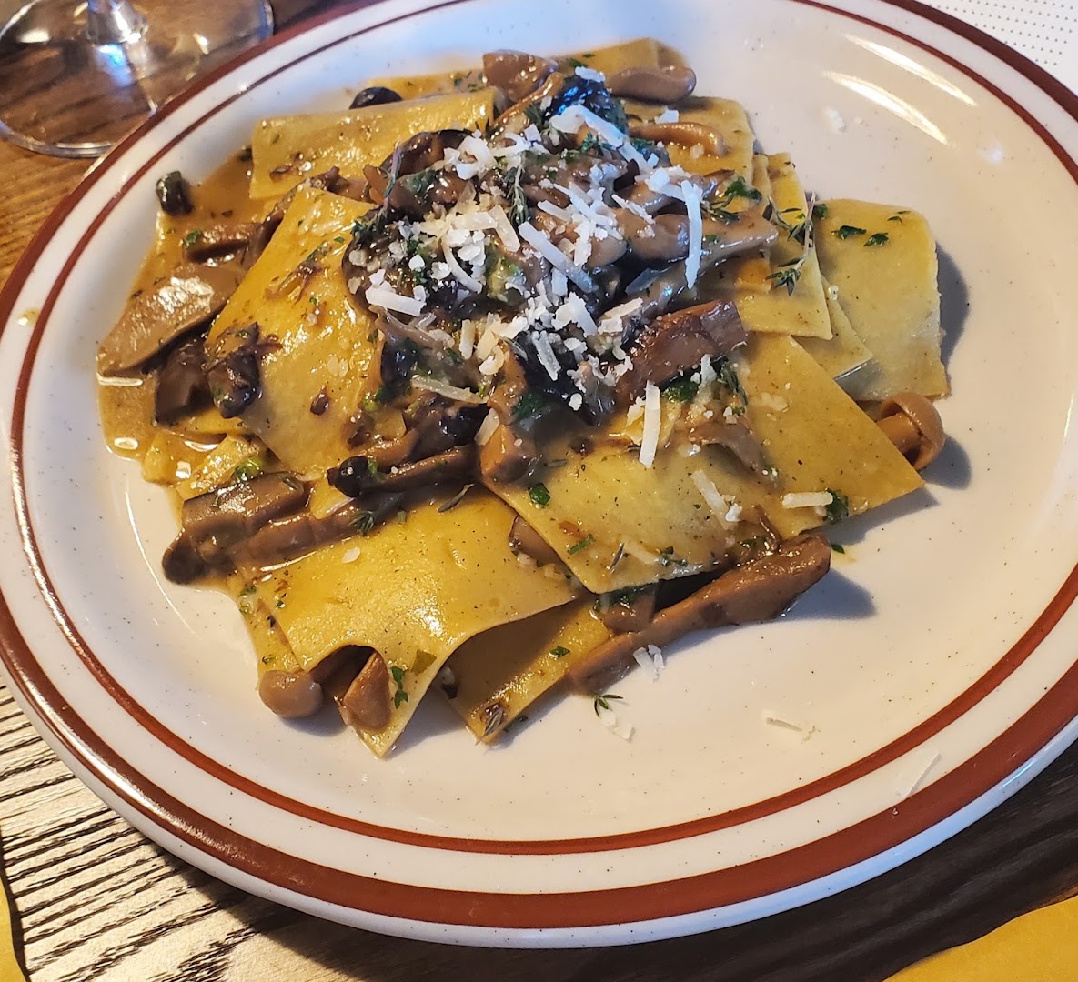 Polenta: appetizing photo of restaurant dish
