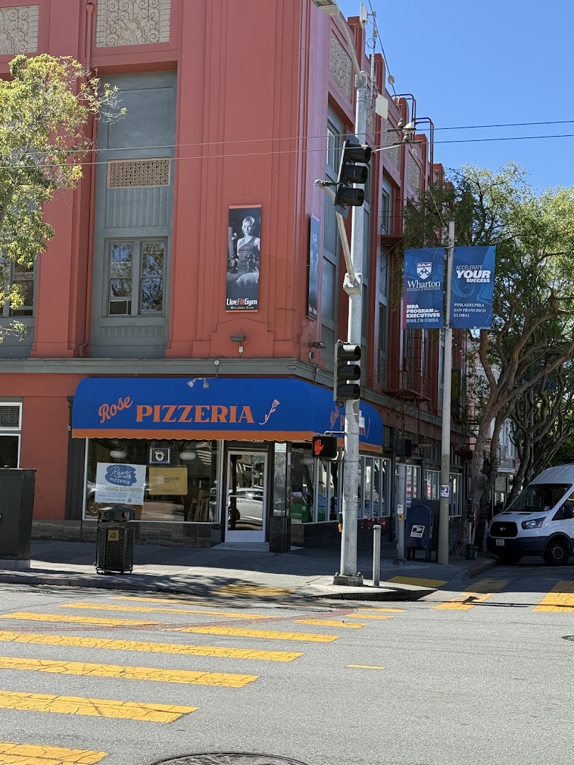 Rose Pizzeria: clear exterior shot of restaurant