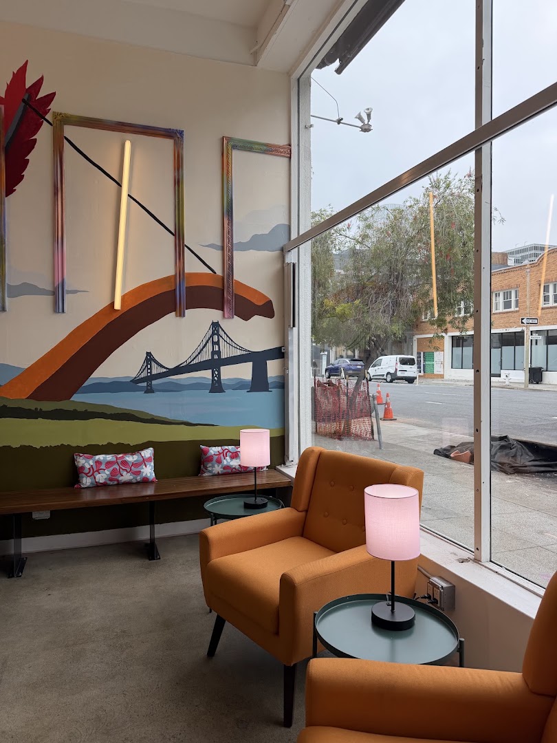 Saltwater Bakeshop: inviting and well-lit interior atmosphere