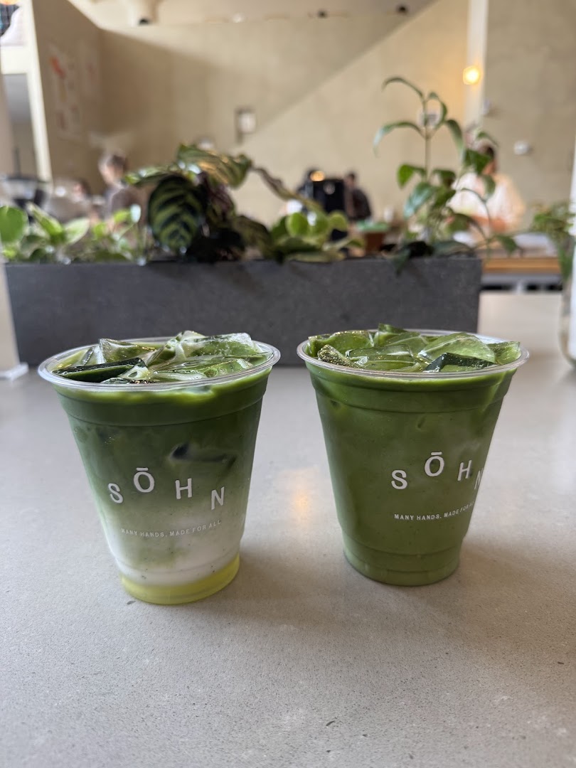 Sohn: appealing photo of venue drinks
