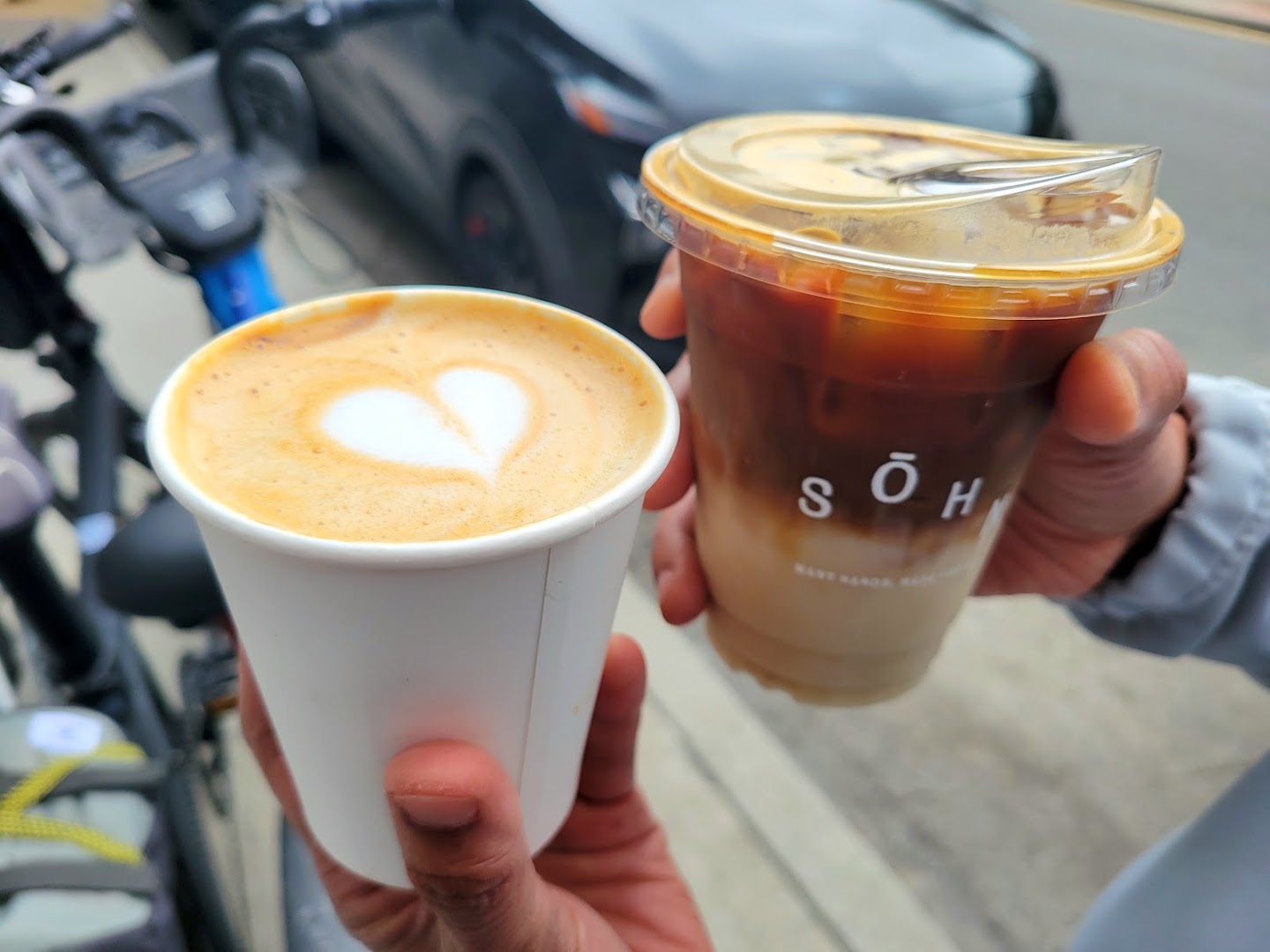 Sohn: appetizing drinks clearly shown