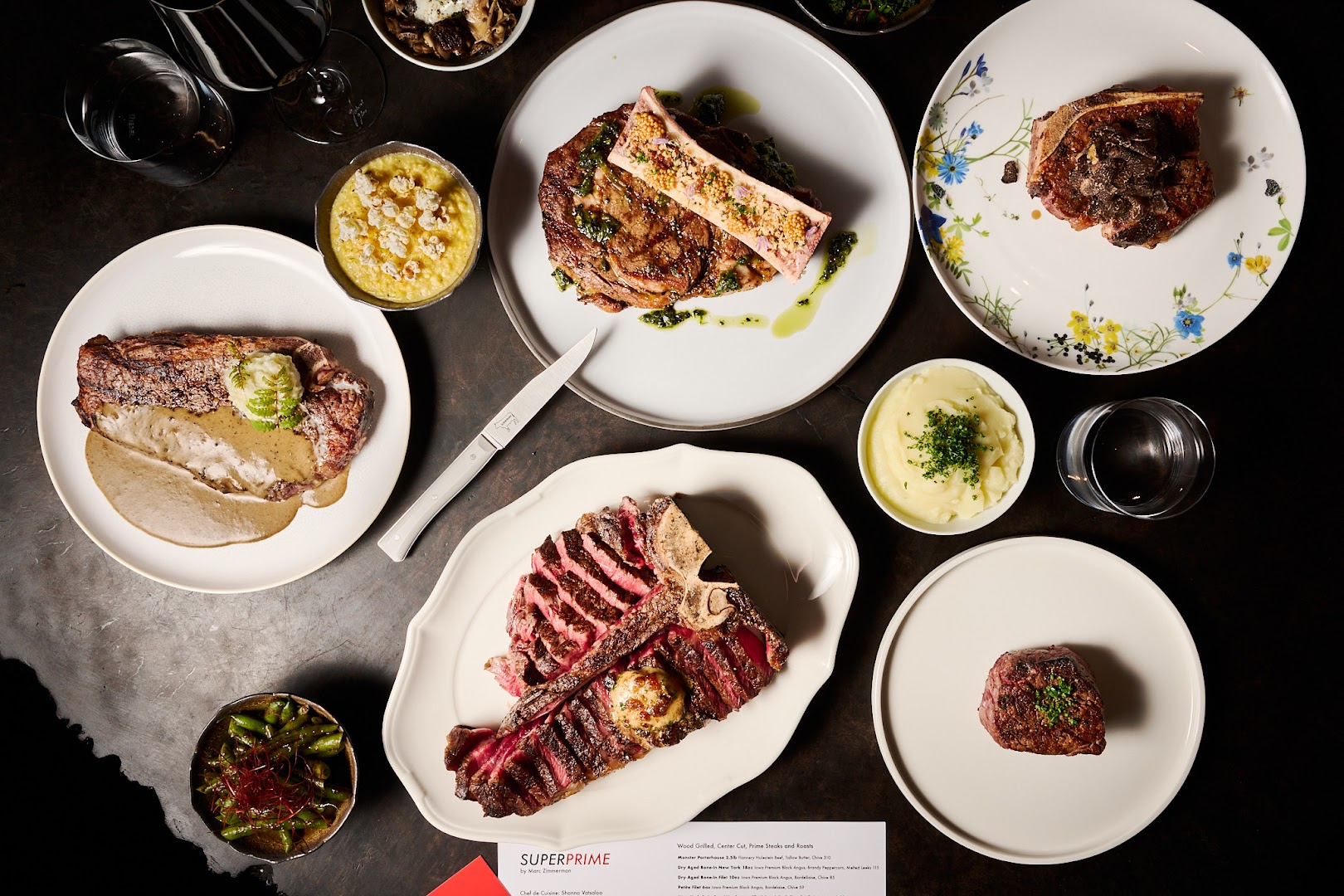 Superprime Steakhouse: professional high-quality food photography
