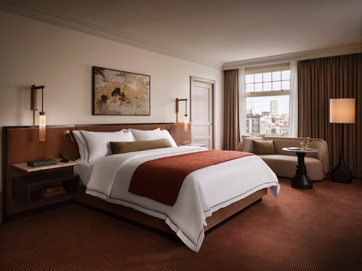 The Huntington Hotel: professional, high-quality hotel room photo