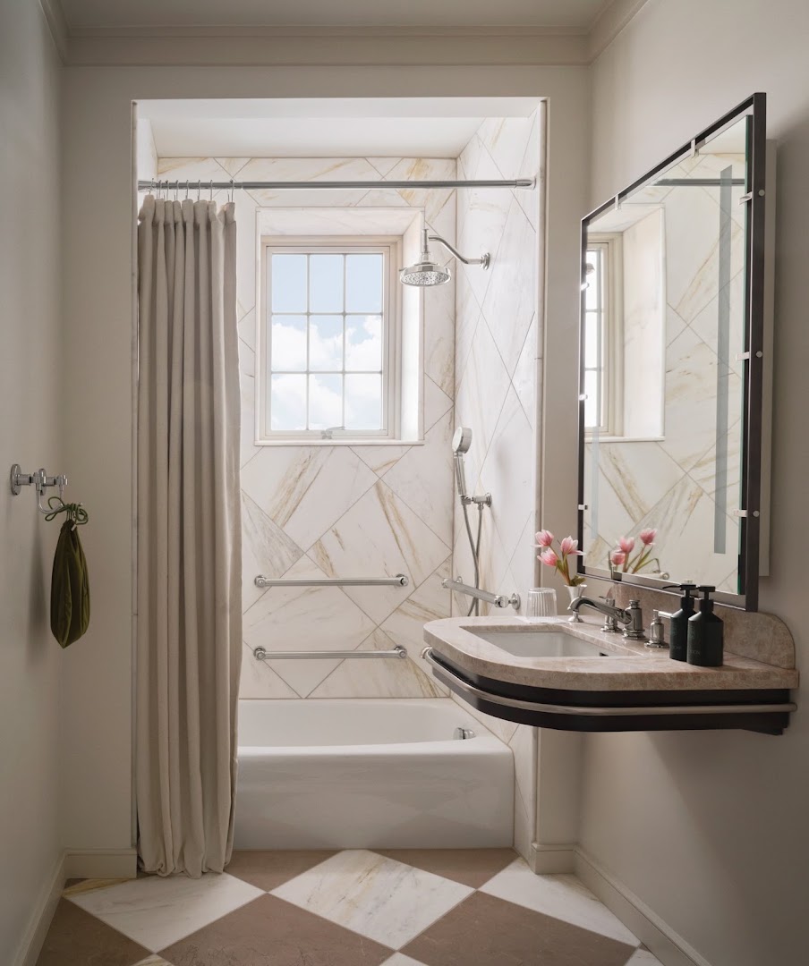 The Huntington Hotel: high quality hotel bathroom photo