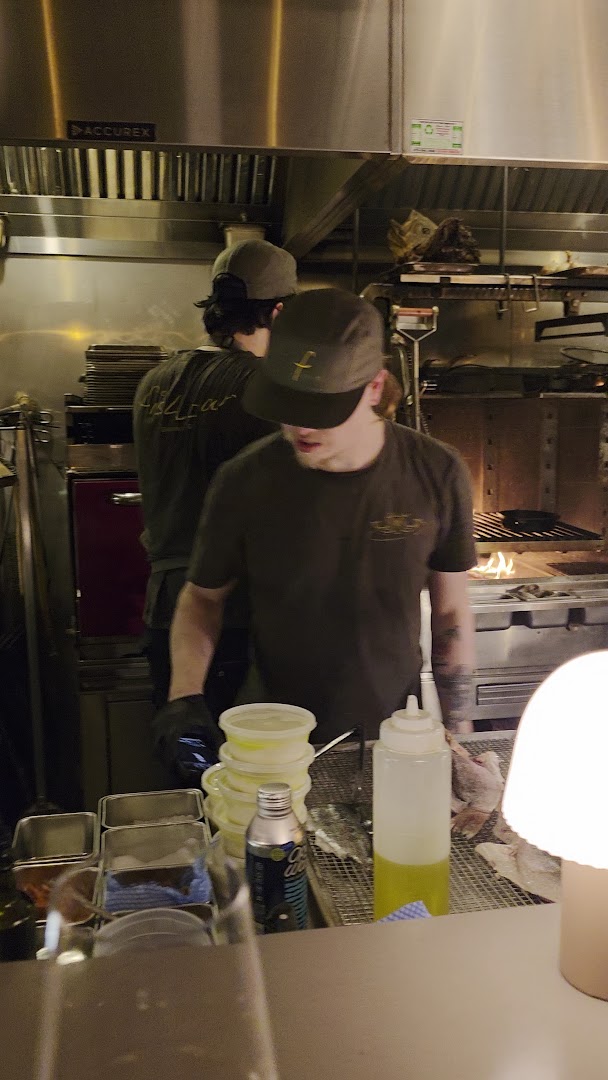 Fishbar: authentic kitchen staff in action