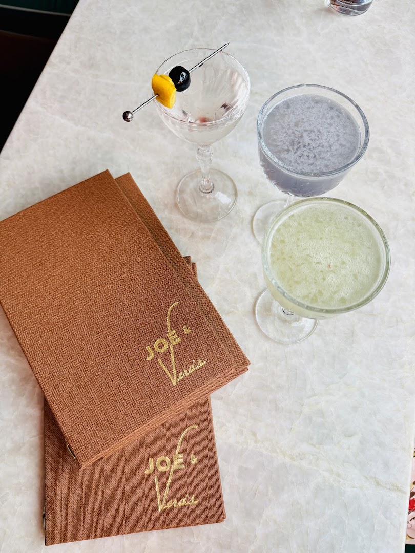 Joe & Vera's: high quality shot of drinks