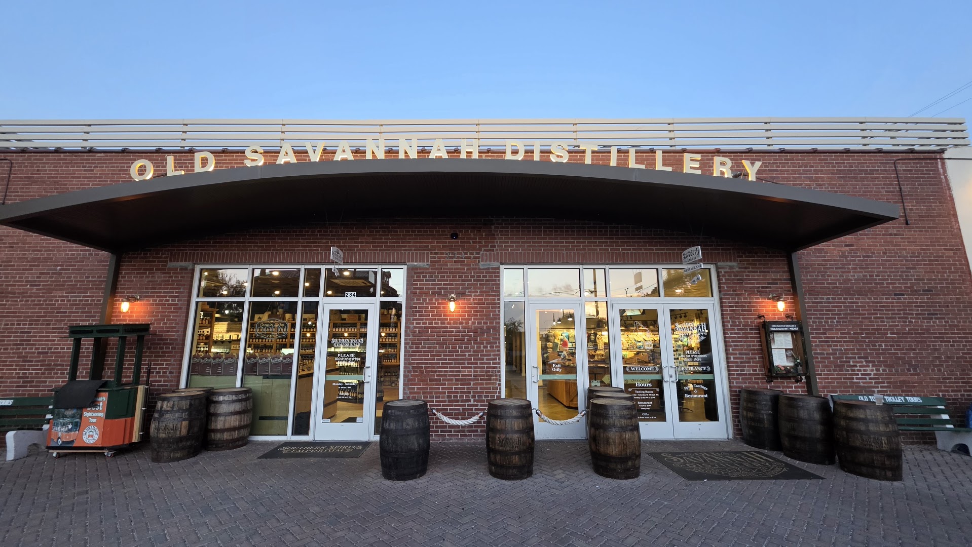 Old Savannah Distillery: clear professional exterior shot