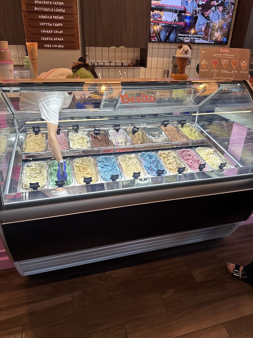 Besito: clear display of shop products