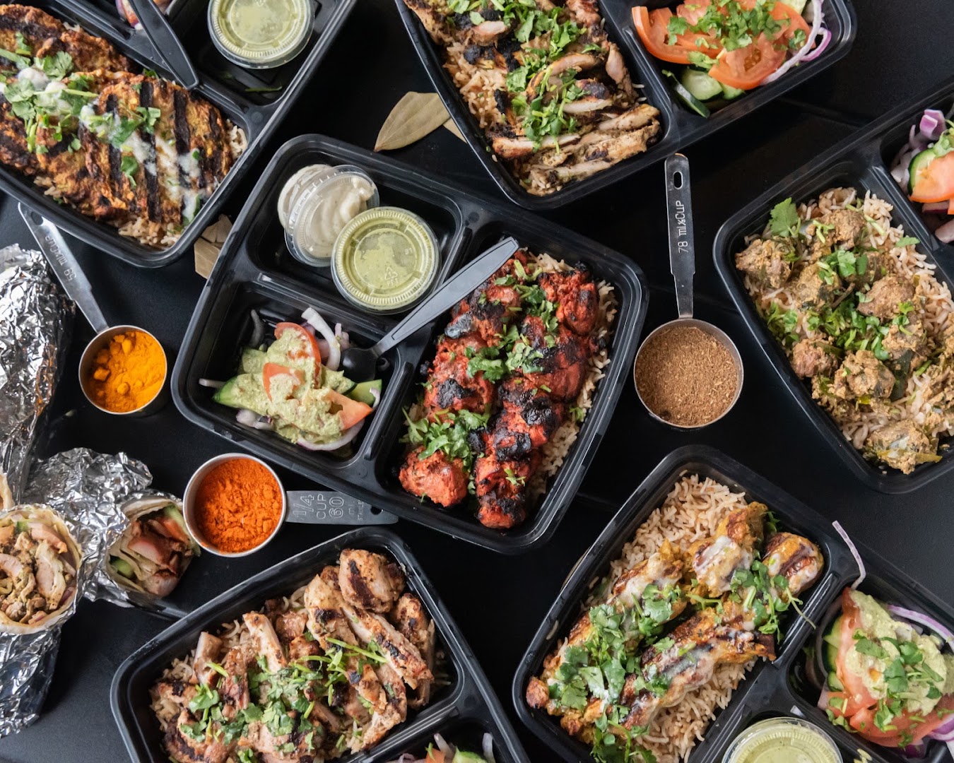 Cafe Ashiana: appetizing high-quality food spread
