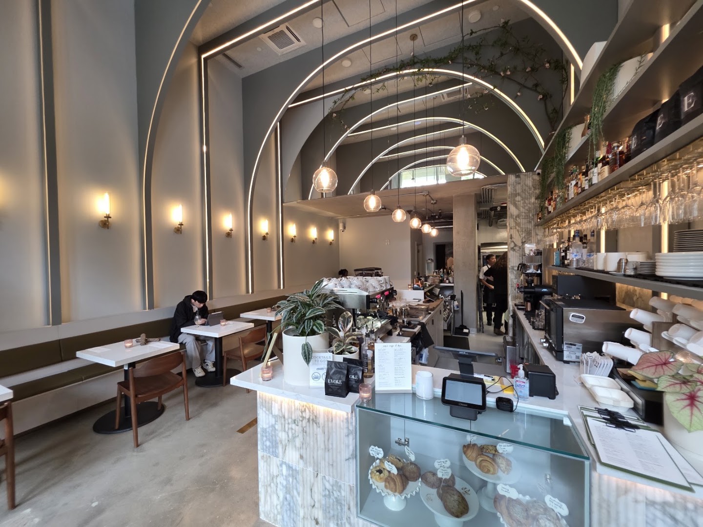 Eva's Cafe & Bar: high quality interior atmosphere shot