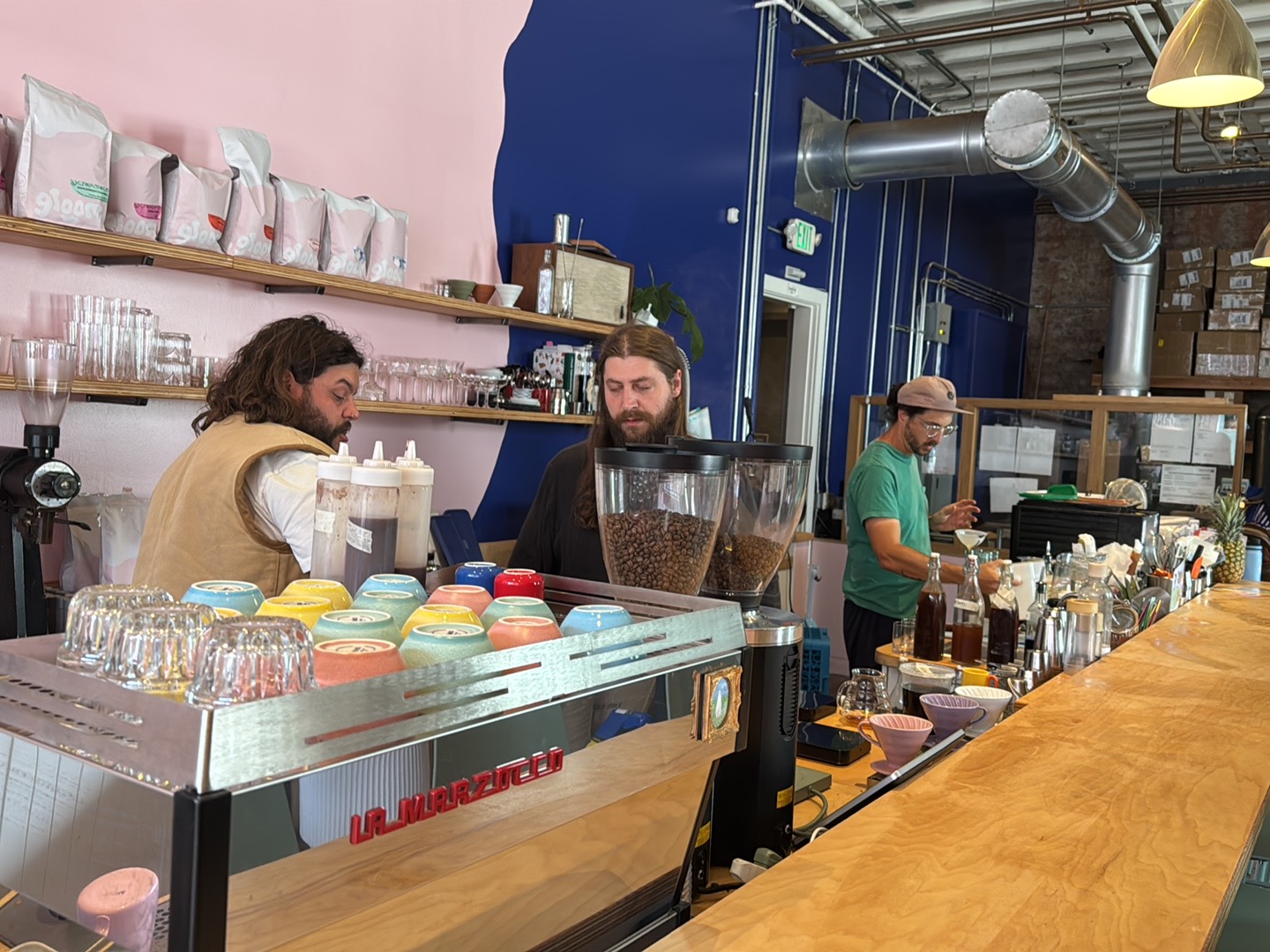 Gloom Coffee Bar: professional shot of staff working