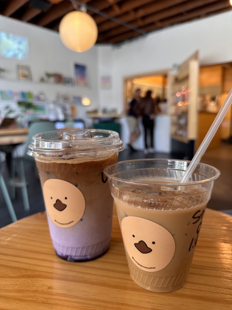 Orange Goose Coffee: appealing photo of coffee drinks
