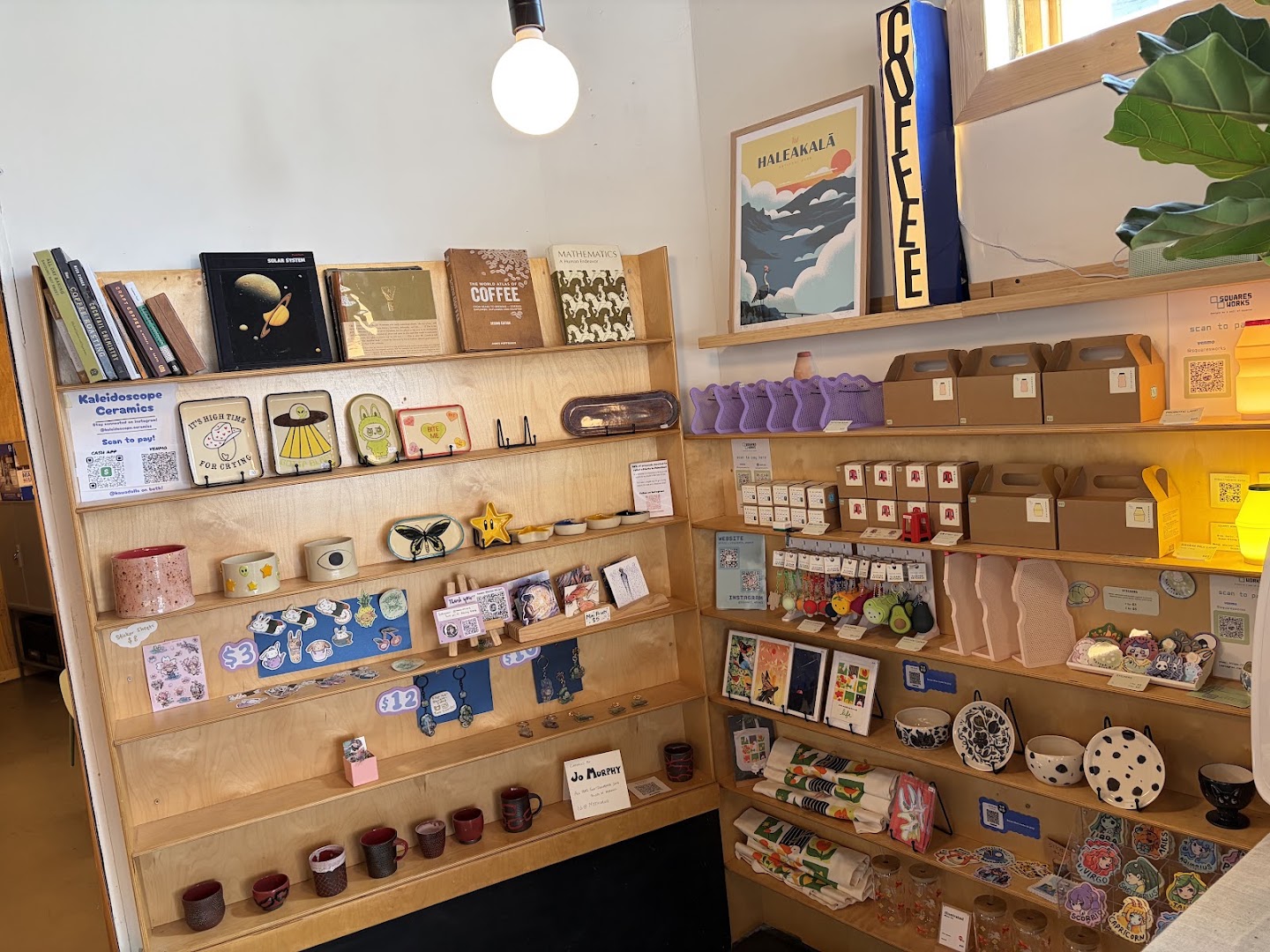 Orange Goose Coffee: shop products and atmosphere