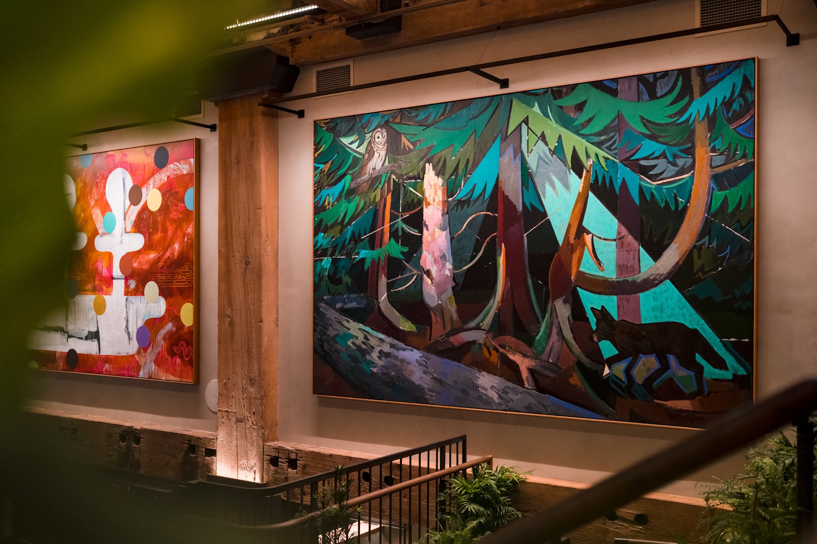 Populus Seattle: high quality interior art display