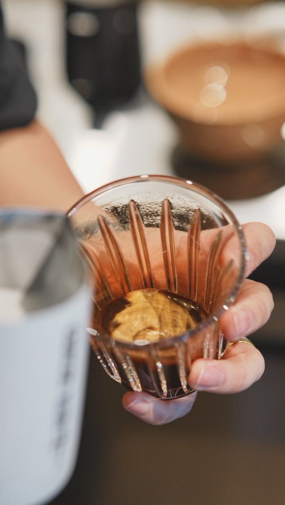 The Corner: high quality professional coffee shot