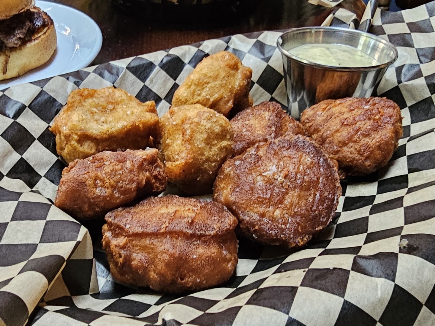 The Rebel: appetizing photo of bar food