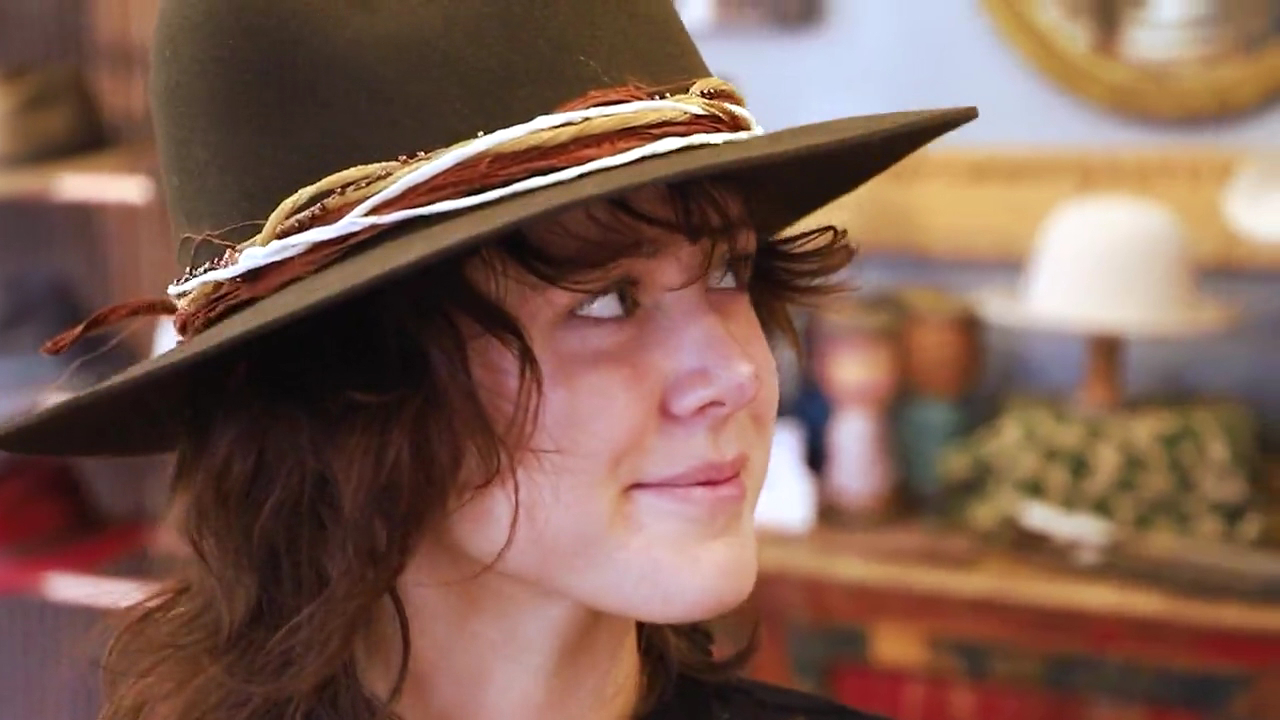 True West Hats: product in shop setting