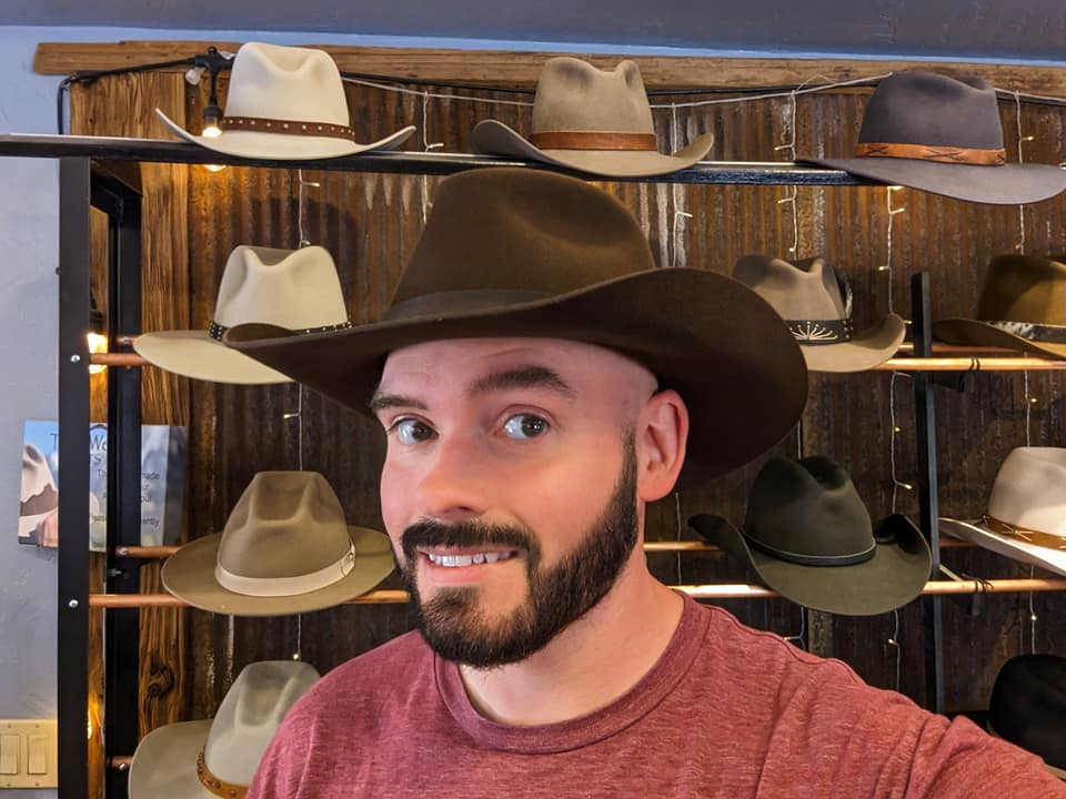 True West Hats: clear photo showing shop products