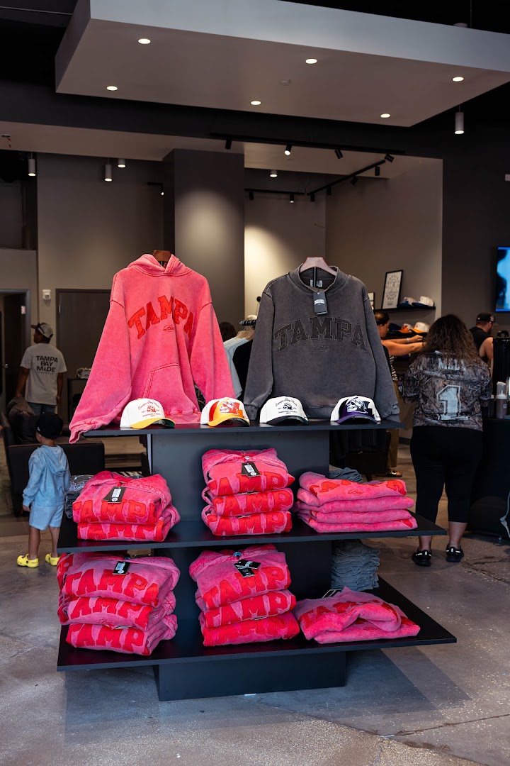 Engrained Lifestyle Apparel: clear display of shop products