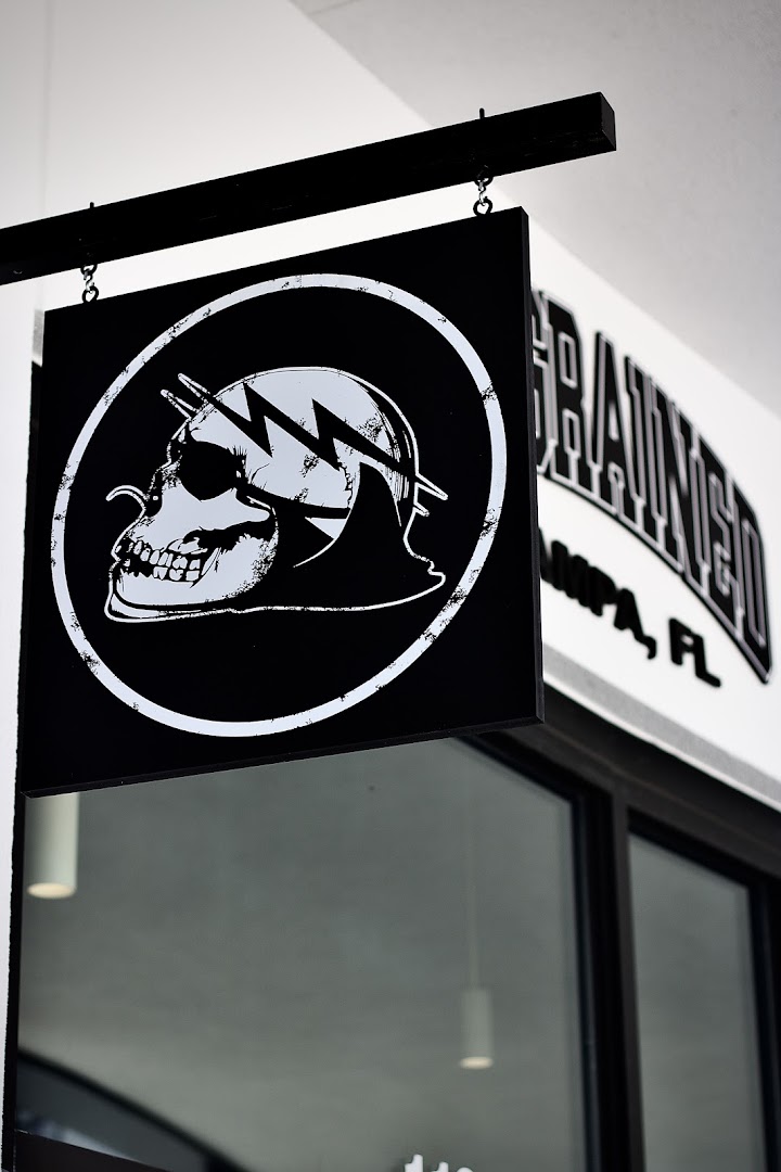 Engrained Lifestyle Apparel: clear, professional storefront signage photo