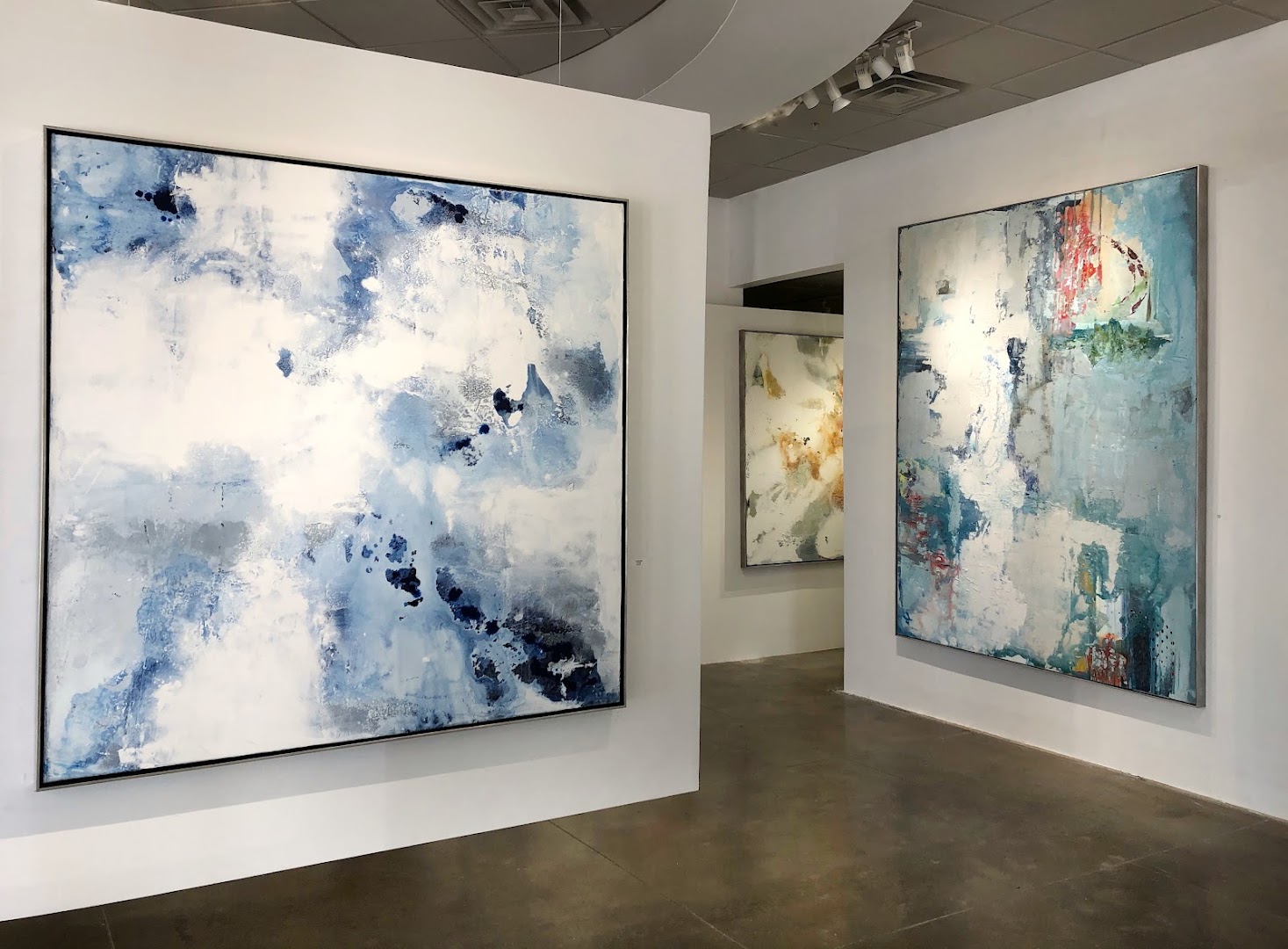 John Schuyler Gallery: clear view of gallery exhibition