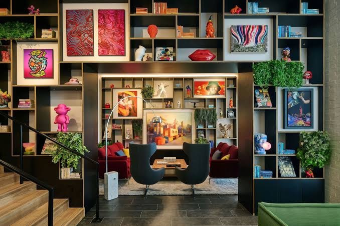 citizenM Washington DC Georgetown: professional, stylish hotel interior shot
