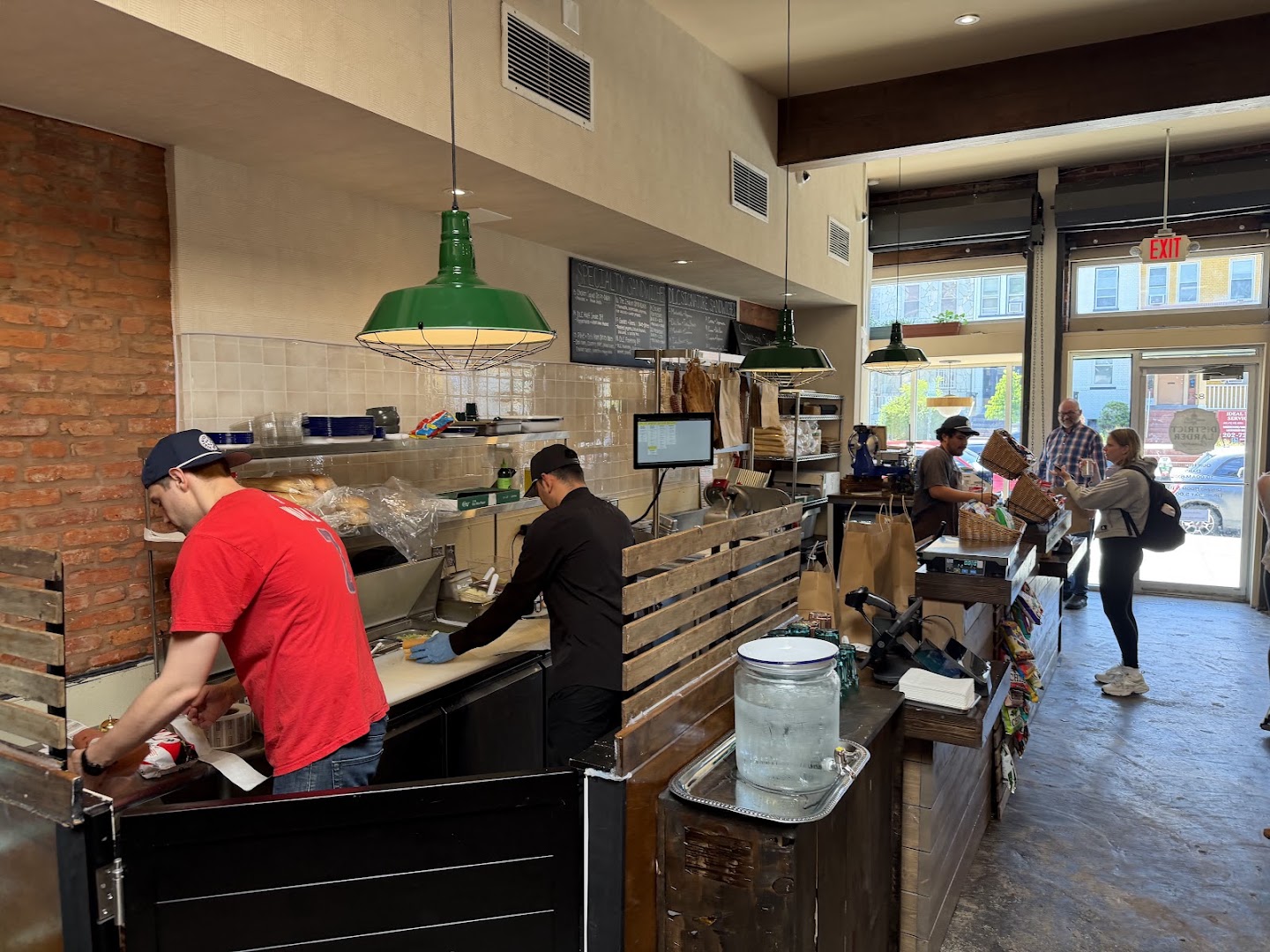 District Larder Co.: clear view of restaurant interior