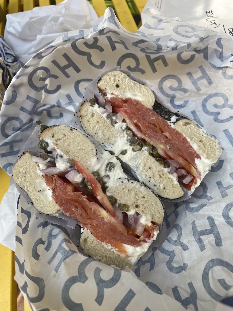 H&H Bagels: appetizing photo of branded food