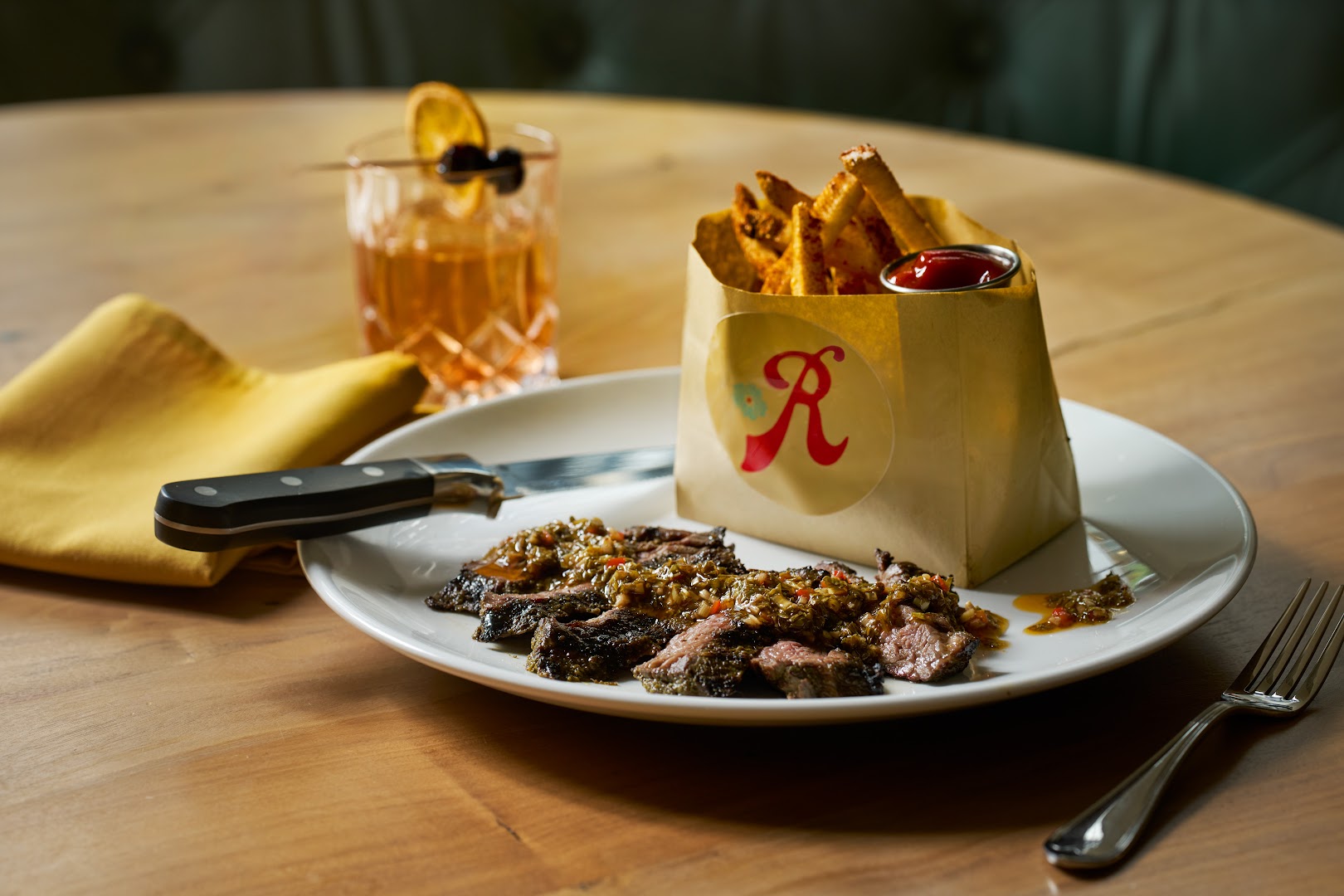 Rosa's Diner: professional and appetizing food photography