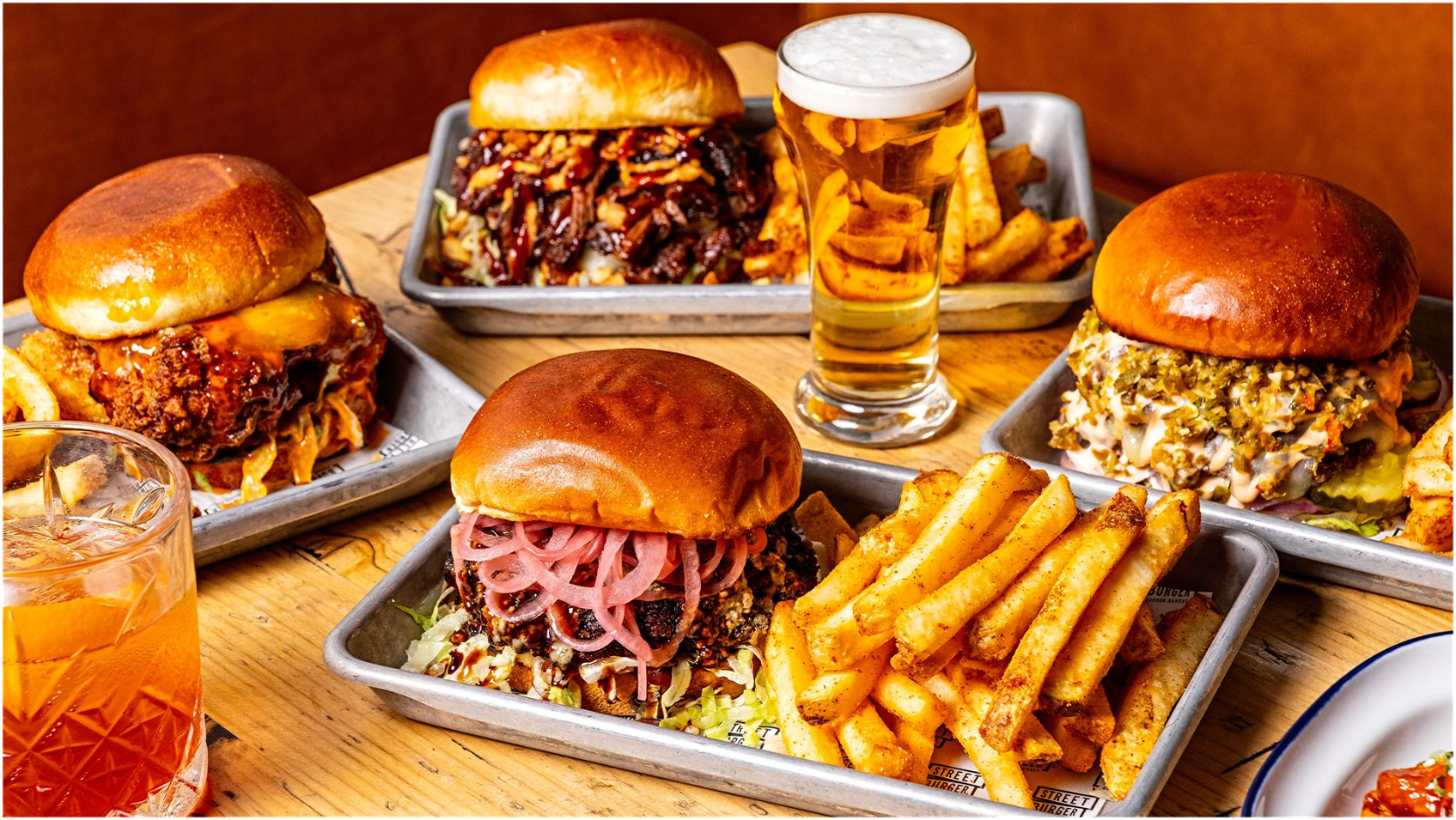 Street Burger: appetizing, high-quality food photography