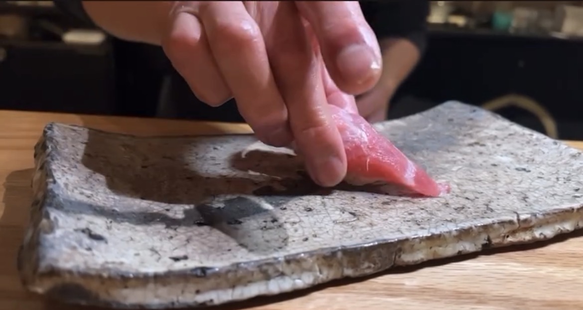 Sushi Gaku: high quality food preparation shot