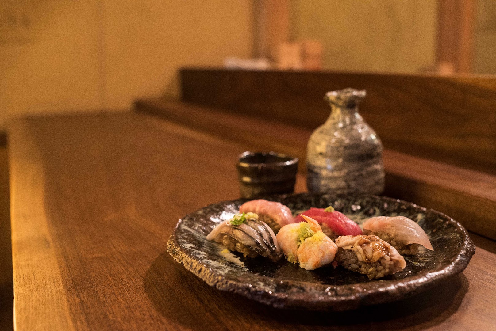 Sushi Gaku: high quality, appetizing food photography