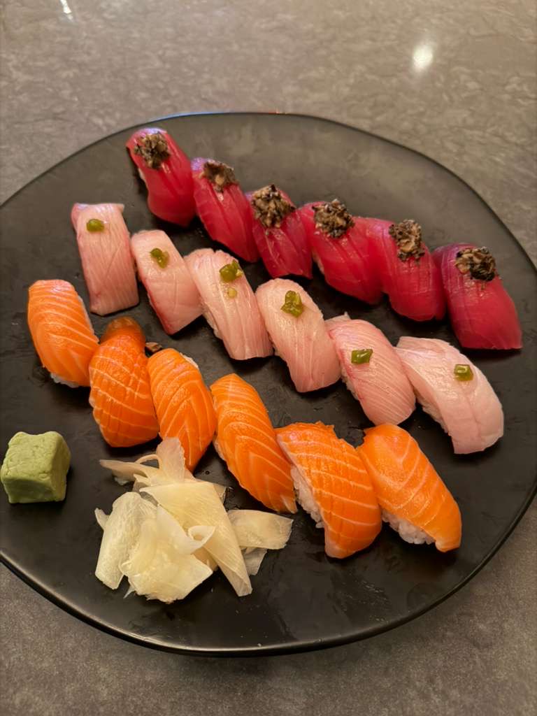 Sushi Sato: high quality appetizing sushi presentation