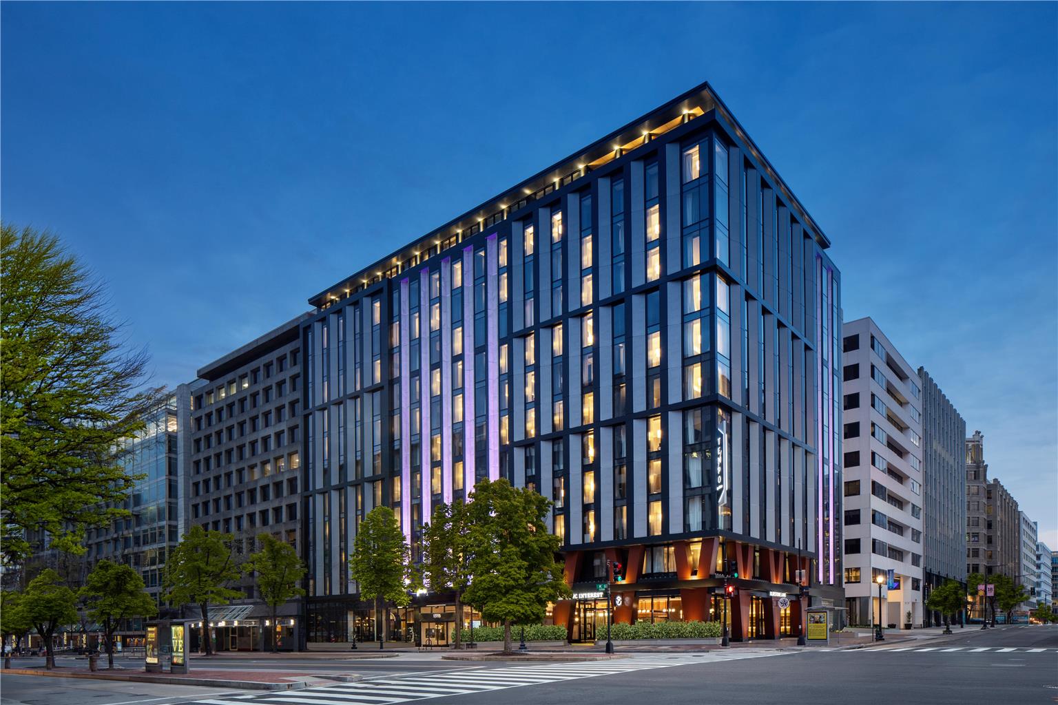 Tempo by Hilton Washington DC Downtown: professional exterior architectural shot