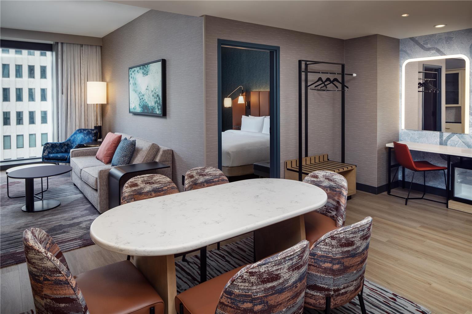 Tempo by Hilton Washington DC Downtown: professional hotel room interior shot