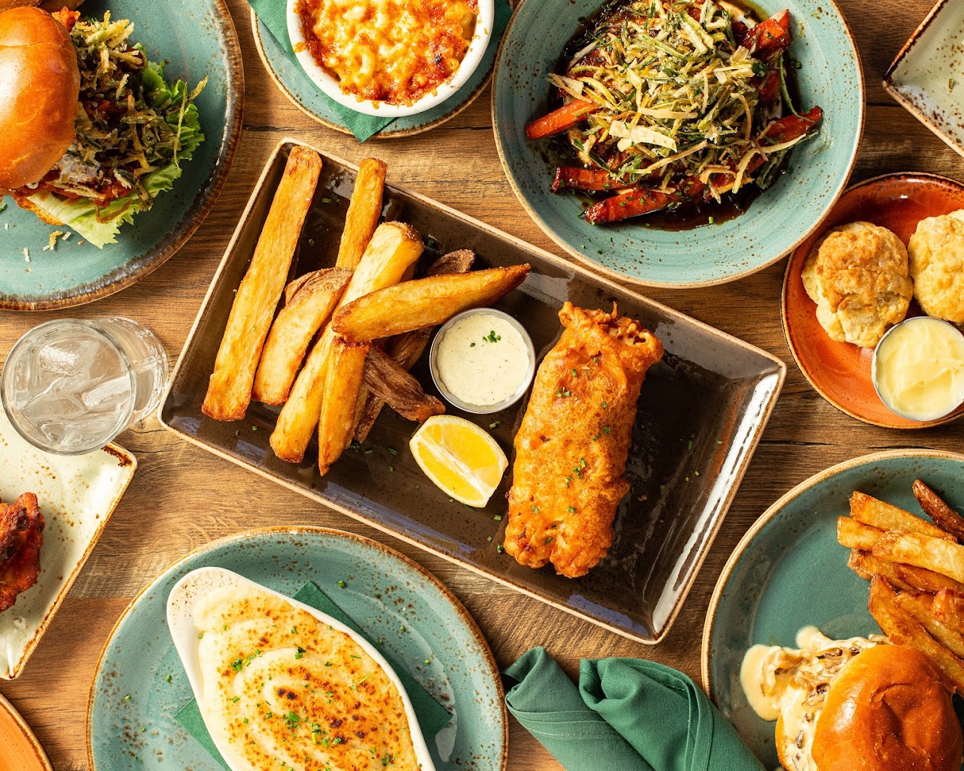 The Harp Cask & Kiln: appetizing, high-quality food photography