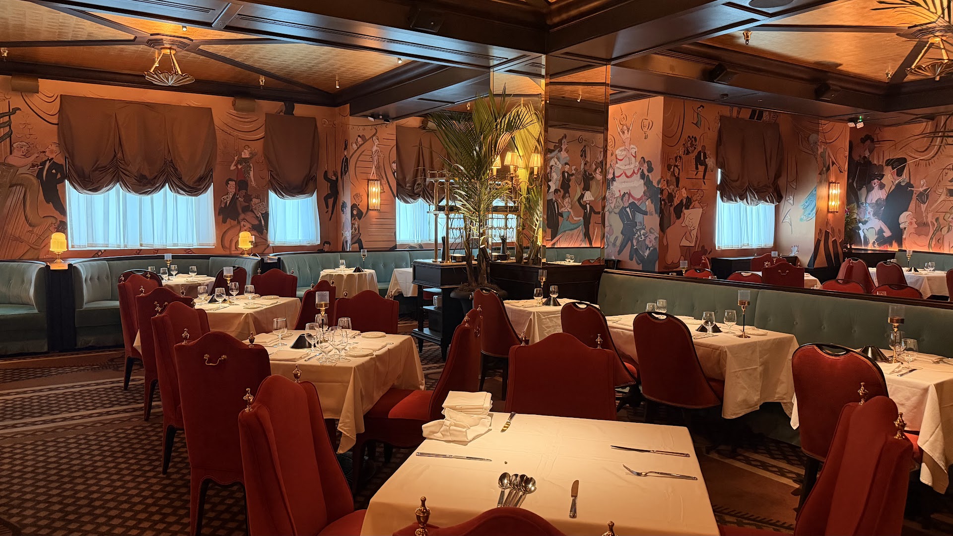 The Occidental: high quality interior dining shot