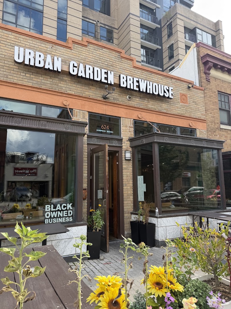 Urban Garden Brewhouse: clear exterior shot of venue